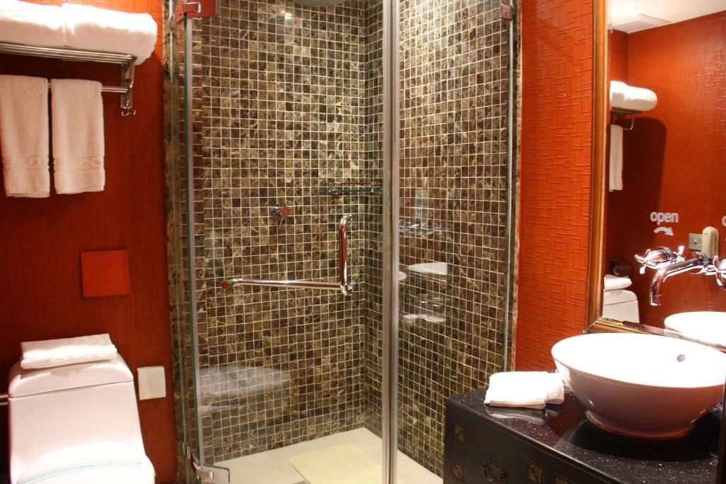 Beijing Imperial Courtyard Hotel Rum bild